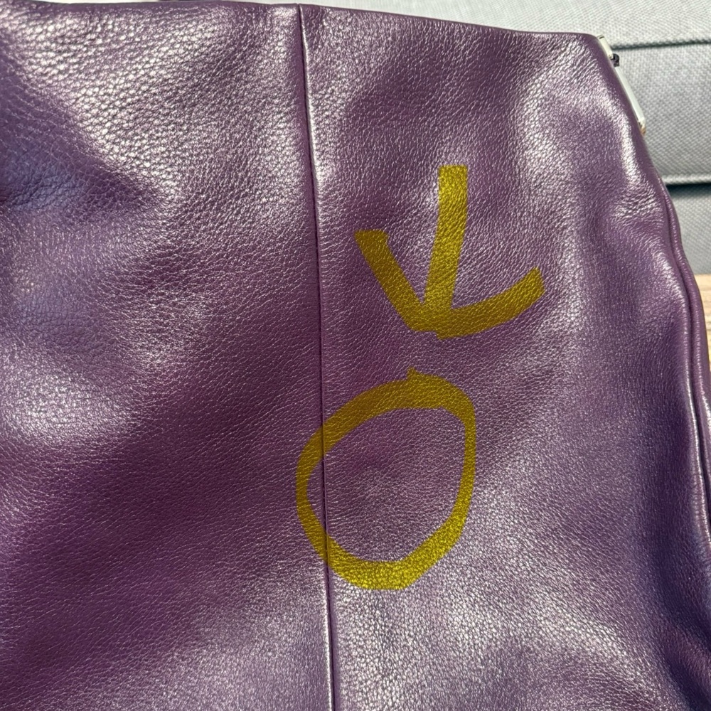 Purple Coach Bag in Excellent Used Condition - Picture 13 of 13